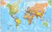 Magneetbord 64M Wereldkaart, politiek, 101 x 59 cm | Maps International