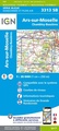 Wandelkaart - Topografische kaart 3313SB Ars-sur-Moselle | IGN - Institut Géographique National